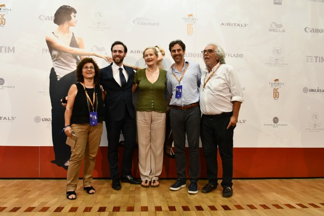 Raffaella Spizzichino, Marco Fallanca, Dominique Sanda, Carlo Dutto e Fabio Tracuzzi - TAORMINA 2019