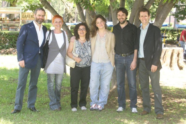 Dino Gentili, Maya Reggi, Raffaella Spizzichino, Giovanna Mezzogiorno, Carlo Dutto e Filippo Gentili